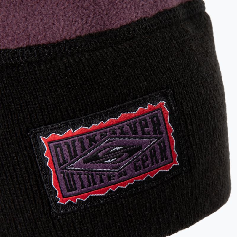 Quiksilver pánska fialová snowboardová čiapka Wintergear EQYHA03298 3