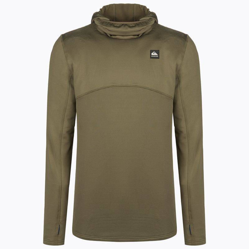 Quiksilver Steep Point pánska snowboardová mikina zelená EQYFT04373