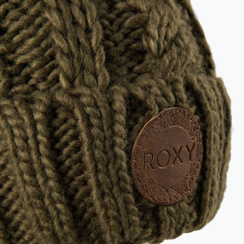 Dámska zimná čiapka ROXY Tram 2021 green 3