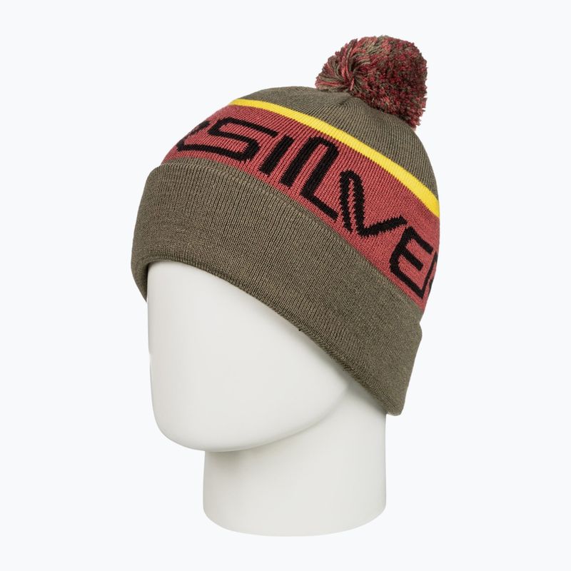 Quiksilver Summit pánska snowboardová čiapka zelená EQYHA03306 4