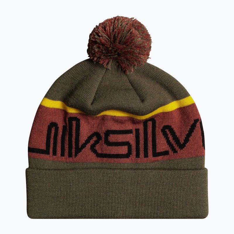 Quiksilver Summit pánska snowboardová čiapka zelená EQYHA03306 5