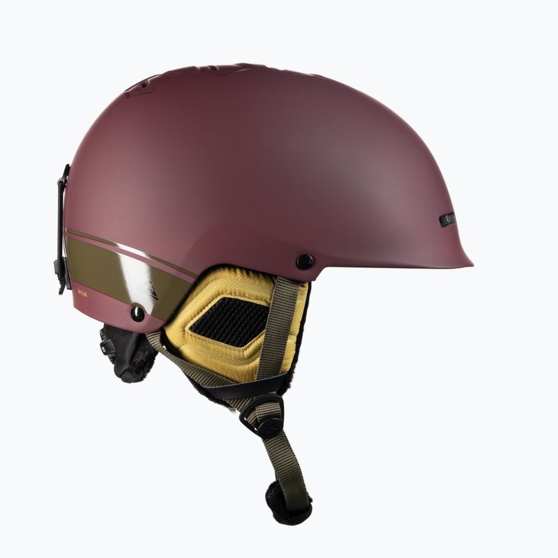 Quiksilver SKYLAB SRT M HLMT lyžiarska prilba bordová EQYTL03059-RRG0 4