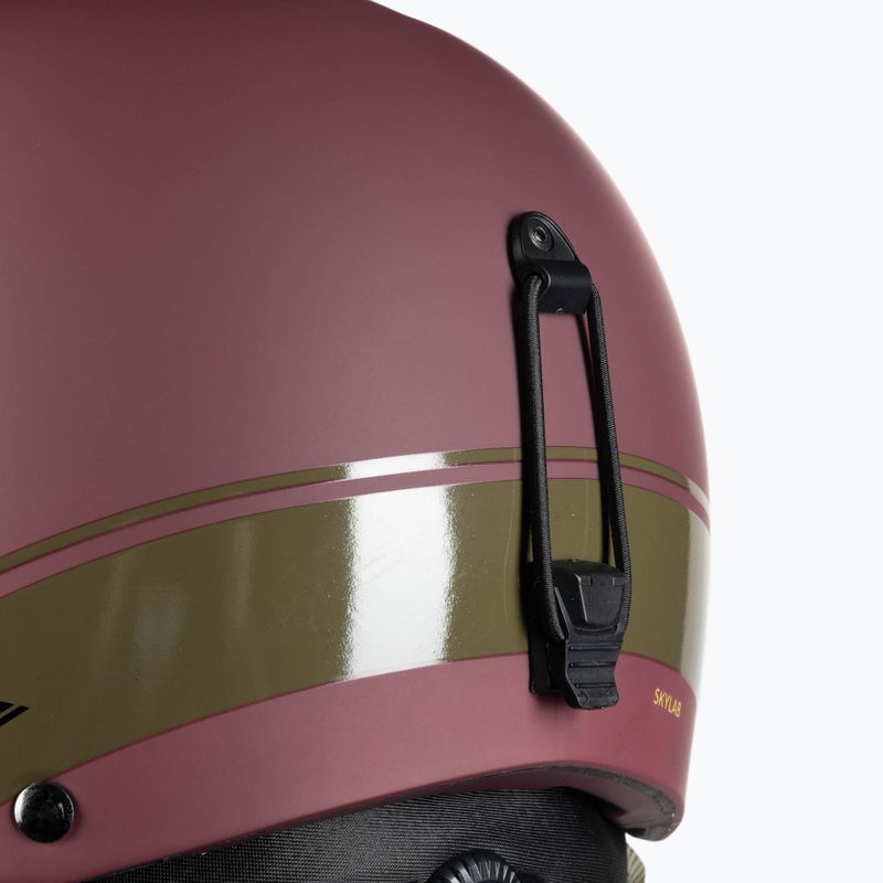 Quiksilver SKYLAB SRT M HLMT lyžiarska prilba bordová EQYTL03059-RRG0 7