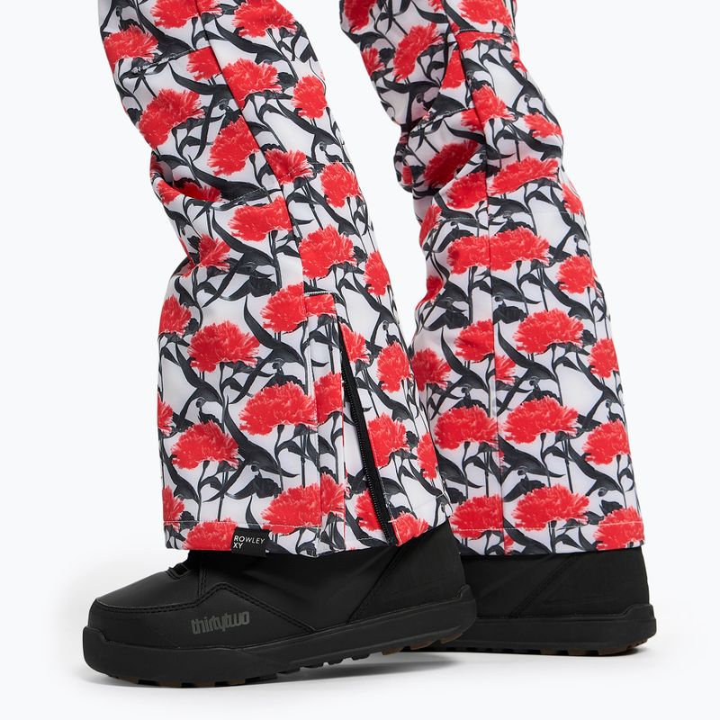 Dámske nohavice na snowboard ROXY Rowley X ROXY High 2021 bright white/white red 7