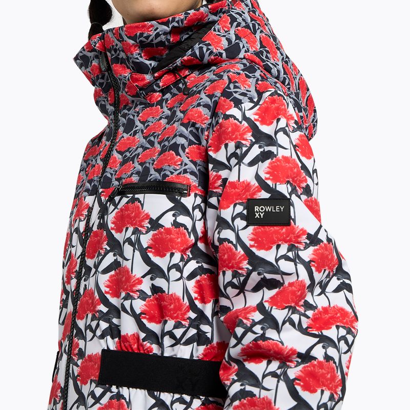 Dámska snowboardová bunda ROXY Rowley X Ski Parka 2021 bright white/white red 6