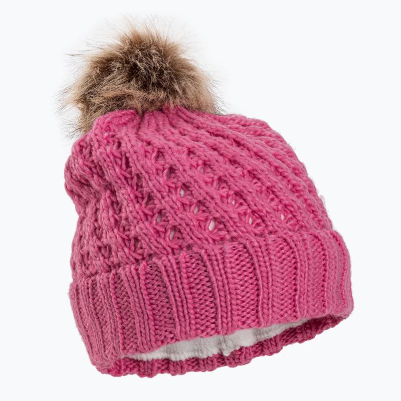 Detská zimná čiapka ROXY Blizzard Girl 2021 shocking pink