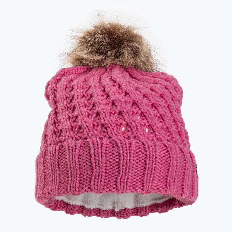Detská zimná čiapka ROXY Blizzard Girl 2021 shocking pink 2