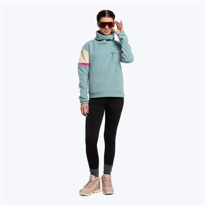 Dámska snowboardová mikina ROXY Kirah 2021 blue 2