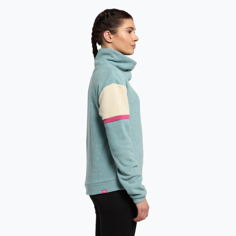 Dámska snowboardová mikina ROXY Kirah 2021 blue 3