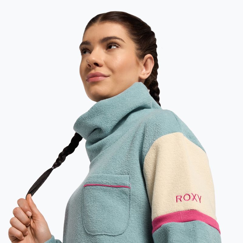 Dámska snowboardová mikina ROXY Kirah 2021 blue 5