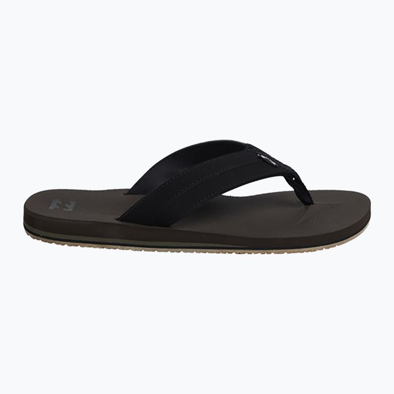 Pánske žabky Billabong All Day Impact chocolate MFOT1BAD-CHO 2