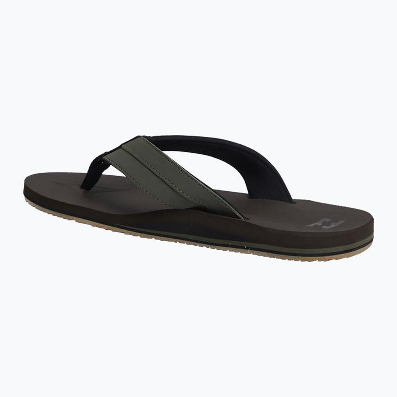 Pánske žabky Billabong All Day Impact chocolate MFOT1BAD-CHO 3