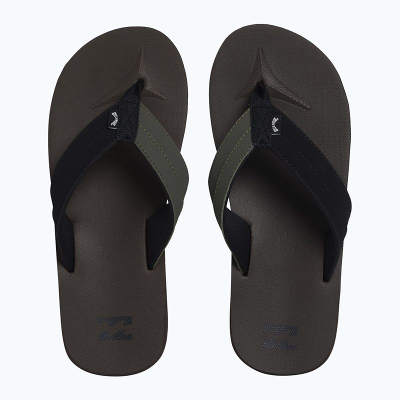 Pánske žabky Billabong All Day Impact chocolate MFOT1BAD-CHO 4