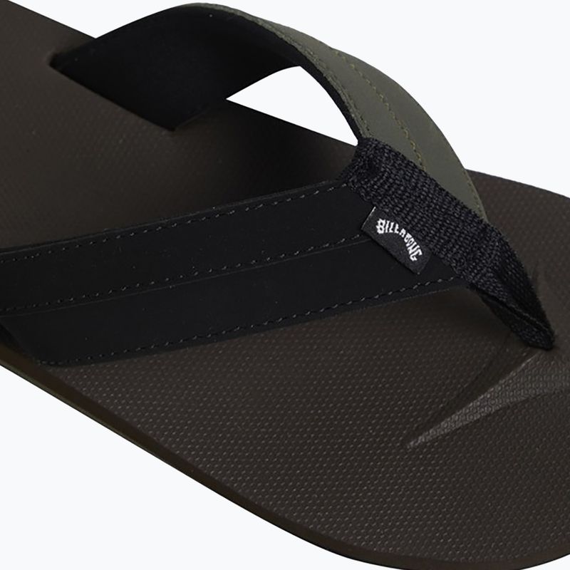 Pánske žabky Billabong All Day Impact chocolate MFOT1BAD-CHO 6
