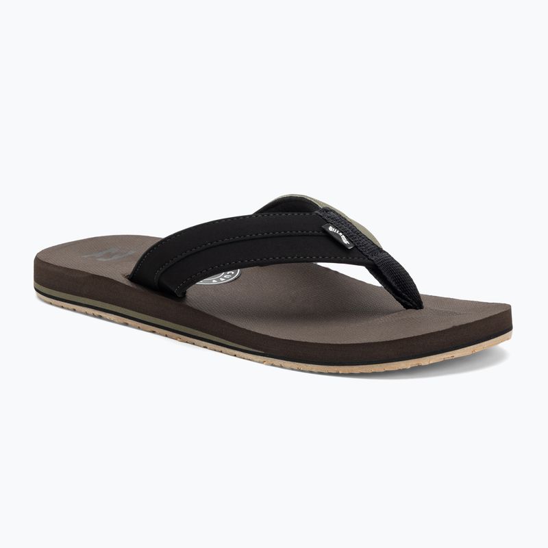 Pánske žabky Billabong All Day Impact chocolate MFOT1BAD-CHO