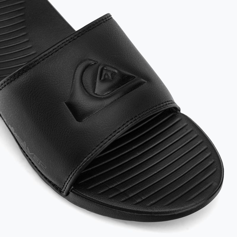 Pánske žabky Quiksilver Bright Coast Slide solid black 7