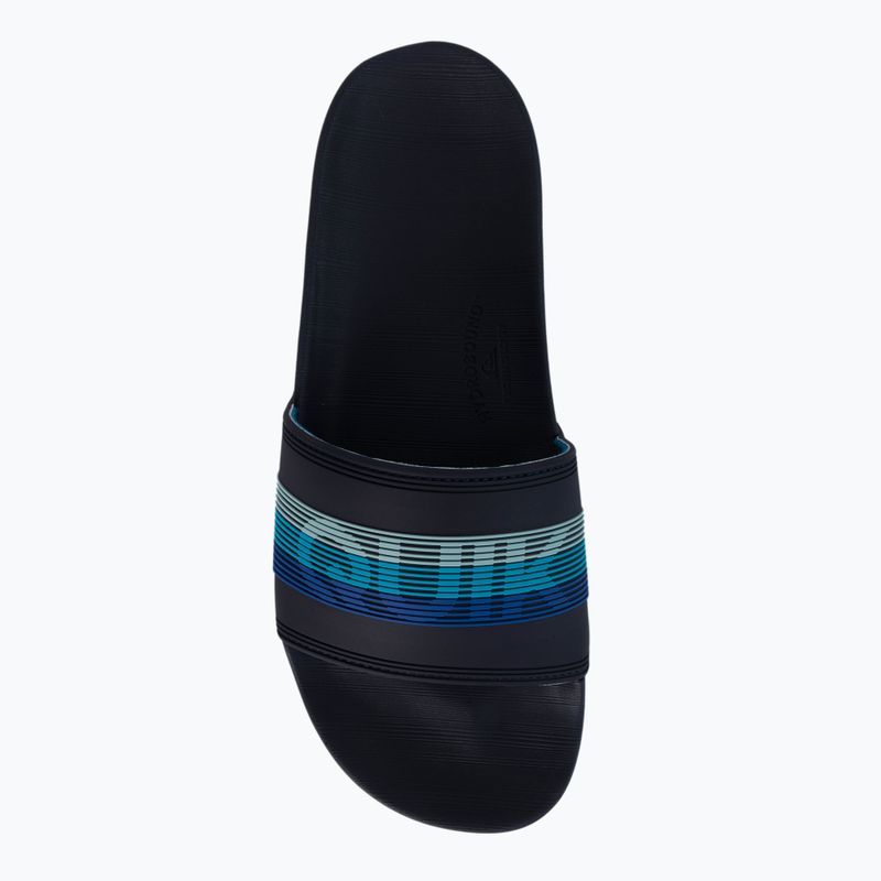 Pánske žabky Quiksilver Rivi Wordmark Slide blue/blue/blue 6