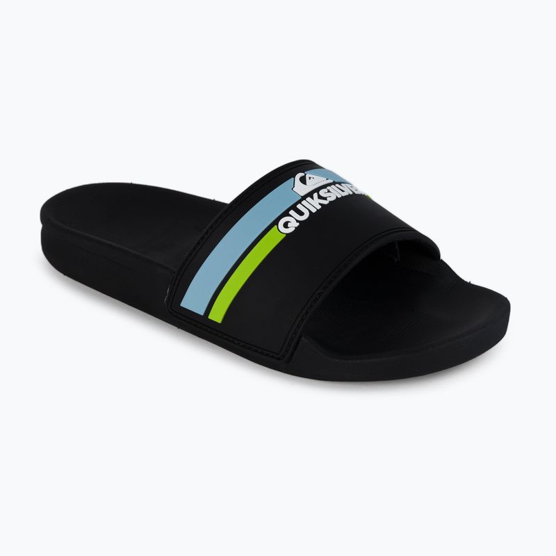 Detské žabky Quiksilver Rivi Slide black/orange/blue