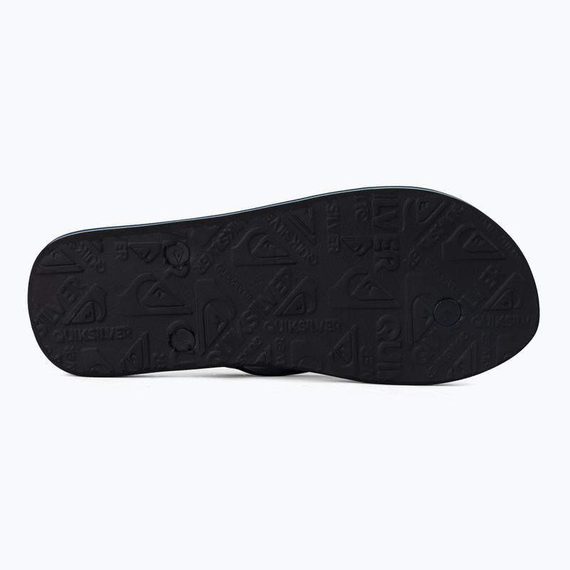 Pánske žabky Quiksilver Molokai Newwave black/blue/blue 4