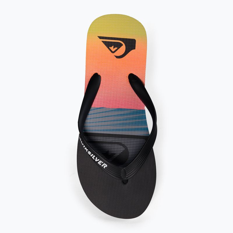 Pánske žabky Quiksilver Molokai Panel black 6