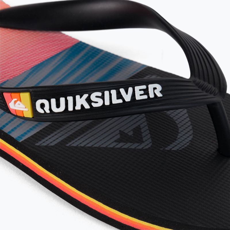 Pánske žabky Quiksilver Molokai Panel black 7