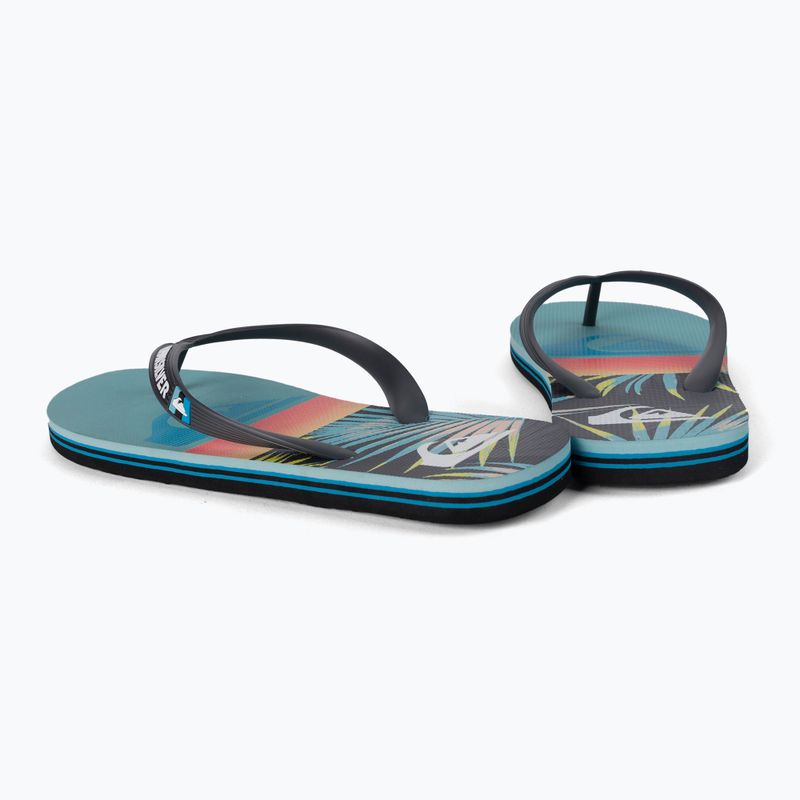 Pánske žabky Quiksilver Molokai Panel blue 3
