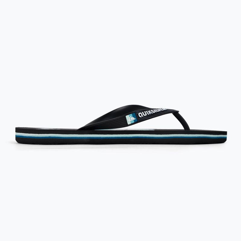 Pánske žabky Quiksilver Molokai Resin Tint black 2