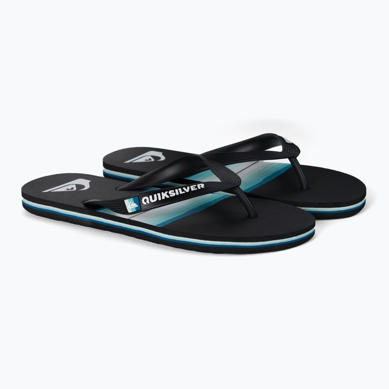 Pánske žabky Quiksilver Molokai Resin Tint black 5