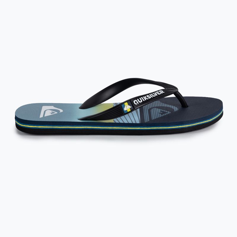 Pánske žabky Quiksilver Molokai Panel blue 1 2