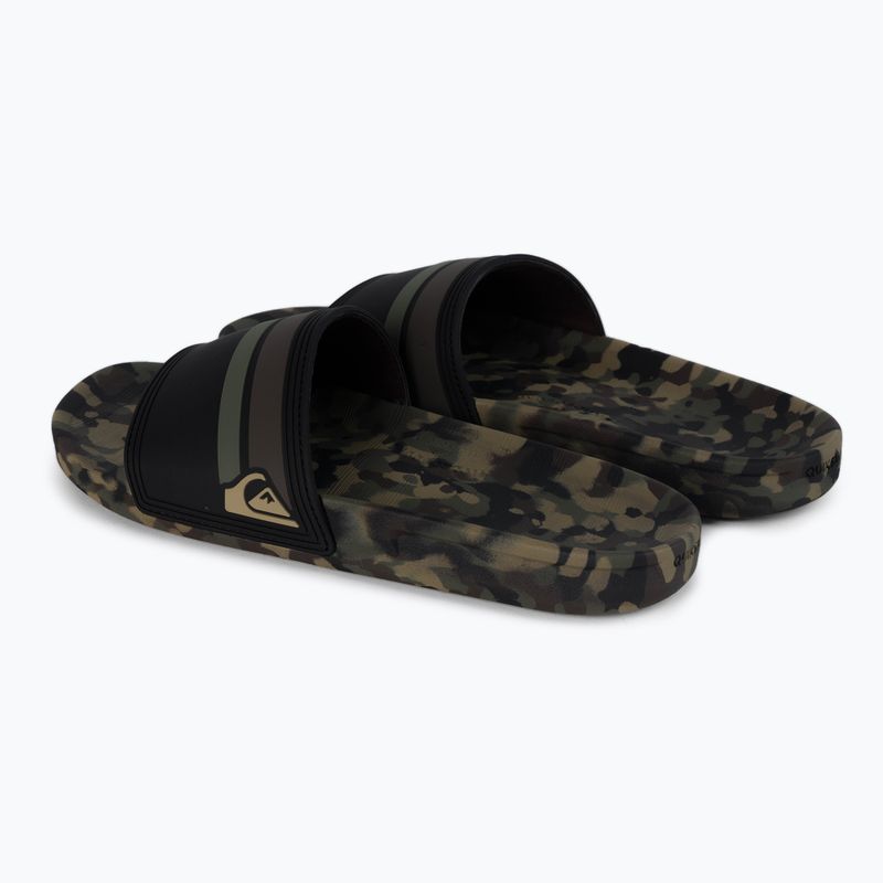 Pánske žabky Quiksilver Rivi Slide green 3