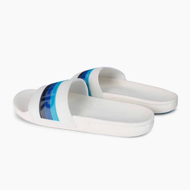 Pánske žabky Quiksilver Rivi Wordmark Slide white/white/blue 3