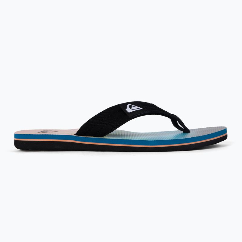 Pánske žabky Quiksilver Molokai Layback blue/blue/orange 2