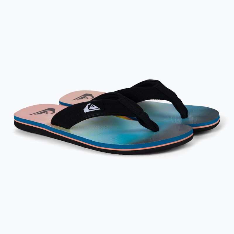 Pánske žabky Quiksilver Molokai Layback blue/blue/orange 5
