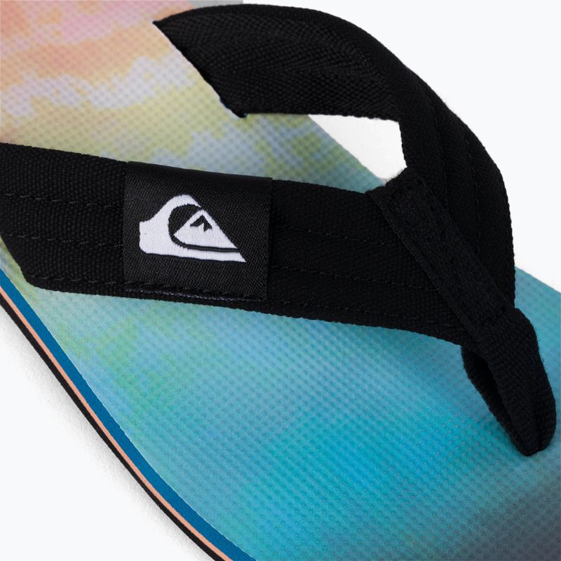 Pánske žabky Quiksilver Molokai Layback blue/blue/orange 7