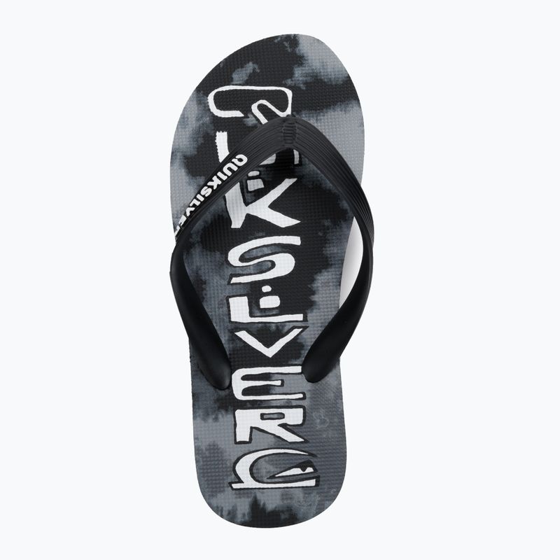 Detské žabky Quiksilver Molokai Acid Drop black 6