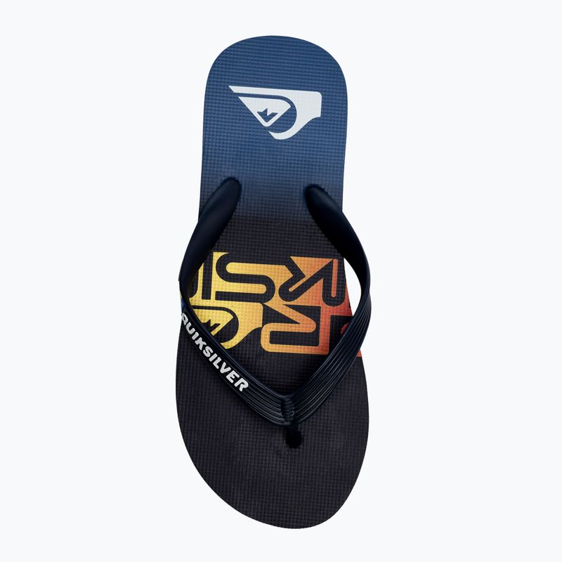 Quiksilver Molokai Art SNDL pánske žabky modré AQYL101264-BYJ1 6