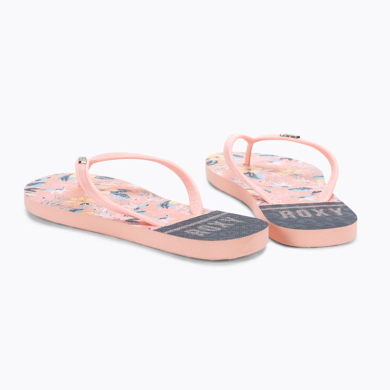Detské žabky ROXY Viva Stamp II 2021 lt peach 3