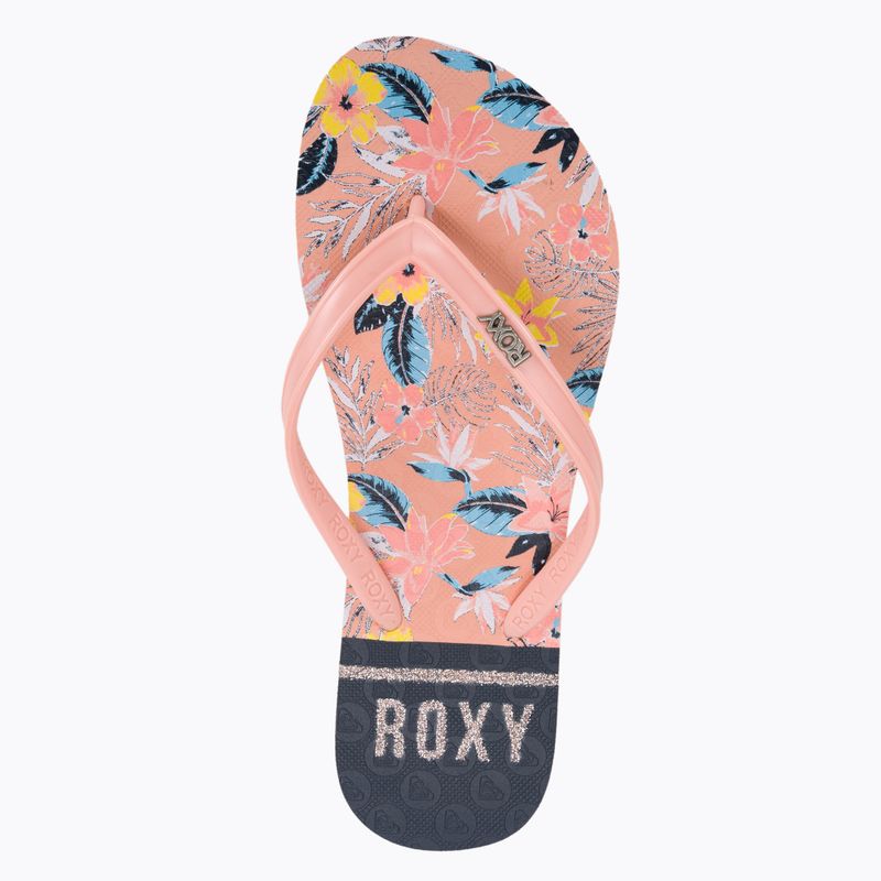 Detské žabky ROXY Viva Stamp II 2021 lt peach 6