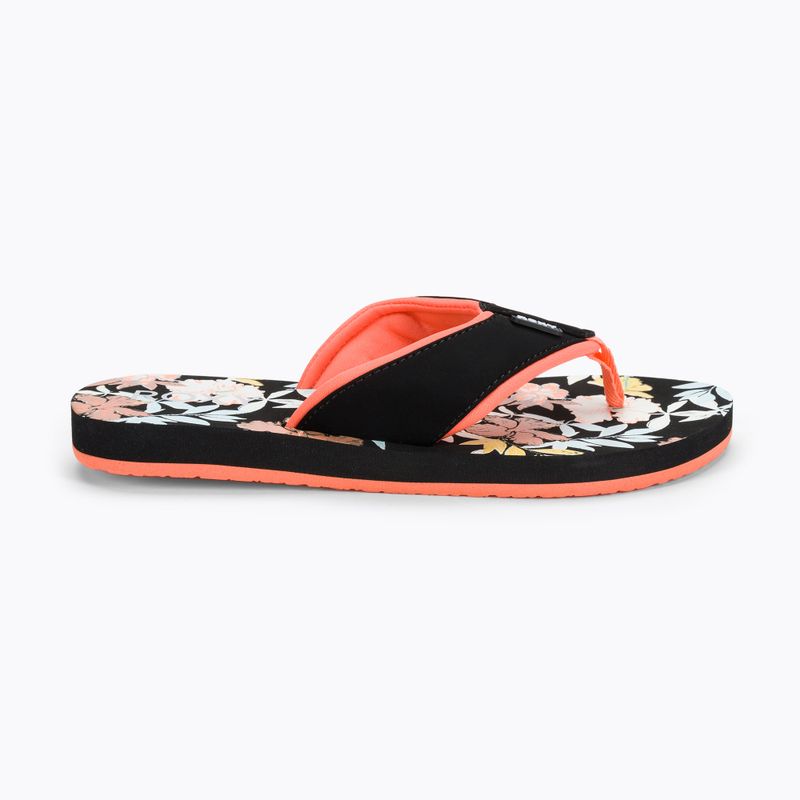 Dámske žabky ROXY Coastin Print 2021 black print 2