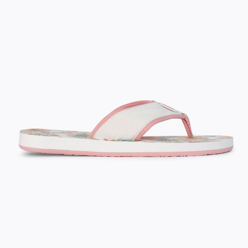 Dámske žabky ROXY Coastin Print 2021 white/pink 2