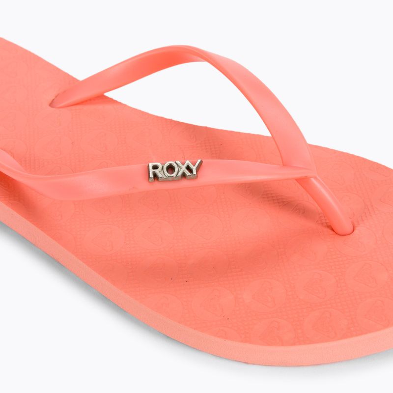 Dámske žabky ROXY Viva IV 2021 hot coral 7