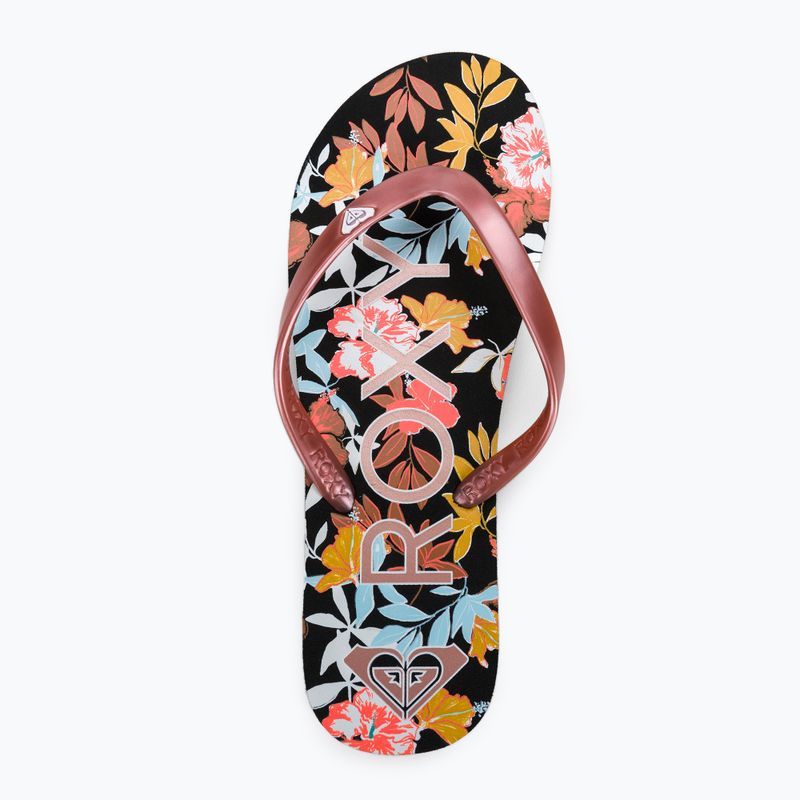 Dámske žabky ROXY Tahiti VII 2021 black/pink 6
