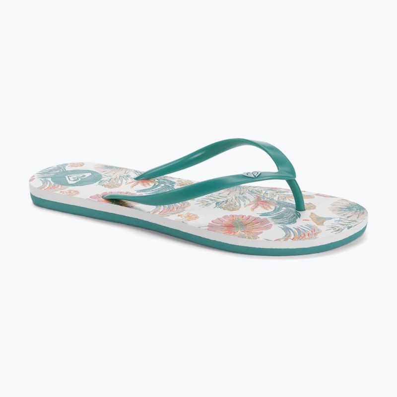 Dámske žabky ROXY To The Sea X 2021 white/aqua