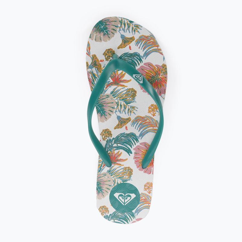 Dámske žabky ROXY To The Sea X 2021 white/aqua 6