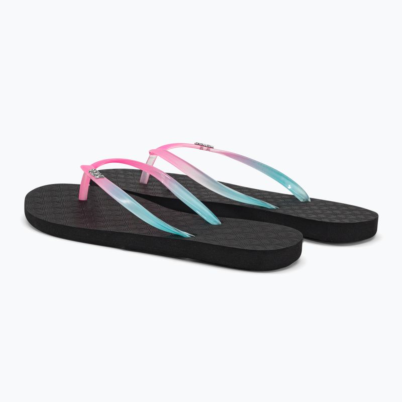Dámske žabky ROXY Viva Gradient 2021 blue/pink 3