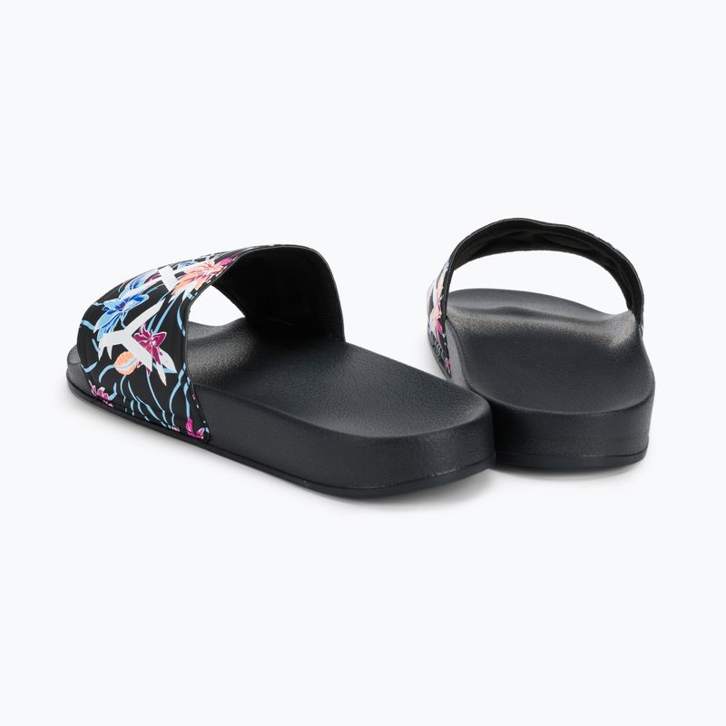 Dámske žabky ROXY Slippy II 2021 black/azela pink 3