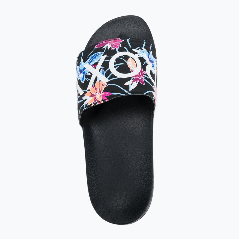 Dámske žabky ROXY Slippy II 2021 black/azela pink 6