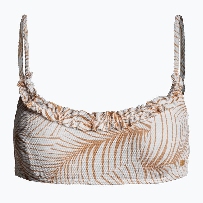 Vrchný diel plaviek ROXY Palm Tree Dream Bralette 2021 toast/palm tree