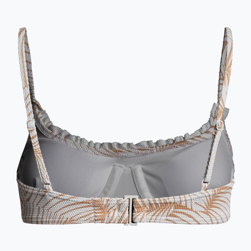 Vrchný diel plaviek ROXY Palm Tree Dream Bralette 2021 toast/palm tree 2