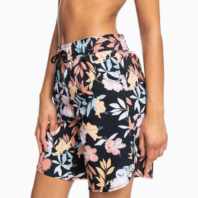 Dámske plavecké šortky ROXY Basics 9" 2021 anthracite/island vibes